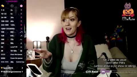 EllieeRose online show from 03.09.26