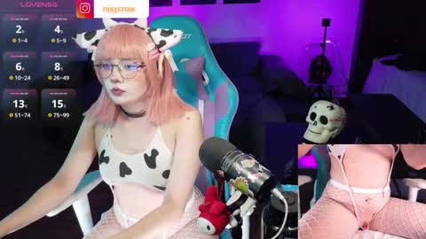 Snapshot of xnixycrow11 chatting on 11.08.25 Nixy Crow online show from 11.08.25