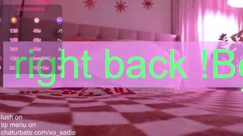 Xo Sadie online show from 11.03.25