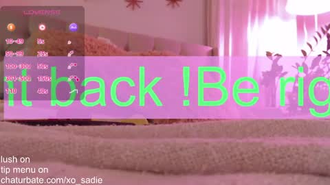Snapshot of xo_sadie chatting on 05.03.26 Xo Sadie online show from 05.03.26
