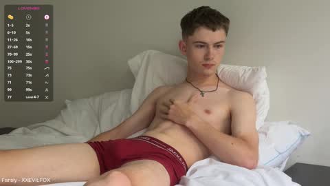 Snapshot of xxevilfox chatting on 11.07.25 Fox online show from 11.07.25