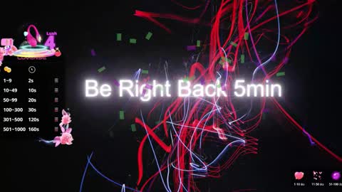 Snapshot of yourburnwish chatting on 10.18.25 Anna online show from 10.18.25