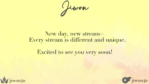 Snapshot of yourlovelykgirlfriend chatting on 06.05.26 J i w o n online show from 06.05.26