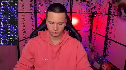 Snapshot of zackhandsome chatting on 10.28.25 Zack online show from 10.28.25