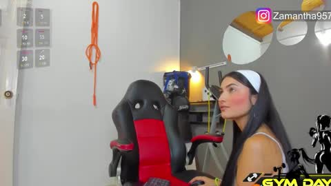 Snapshot of zamanthapalmer chatting on 01.18.25 zamantha online show from 01.18.25