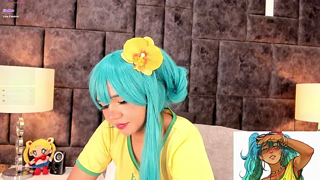 Snapshot of Petit-Rosse chatting on 12.03.24 Petit-Rosse online show from 12.03.24