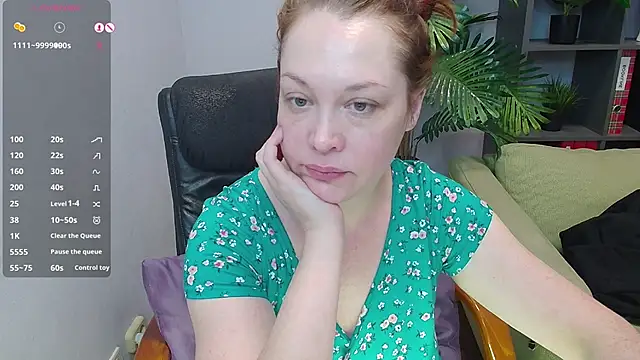 CutieGinger online show from 09.25.25