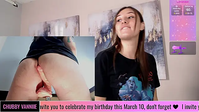 chubby vanniie  online show from 03.06.25