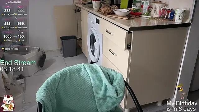 ShiroiFubuki online show from 02.13.26