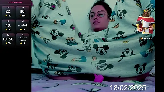 Snapshot of lady_hana28 chatting on 02.18.25 lady hana28 online show from 02.18.25