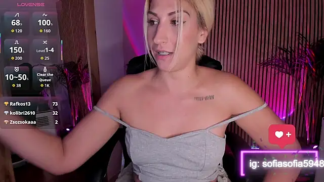 sofiah  online show from 11.04.25