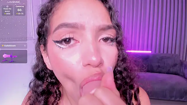 anahi curlie1 online show from 03.14.25