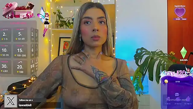 Snapshot of Yeriawaddell_ chatting on 12.14.24 Yeriawaddell online show from 12.14.24