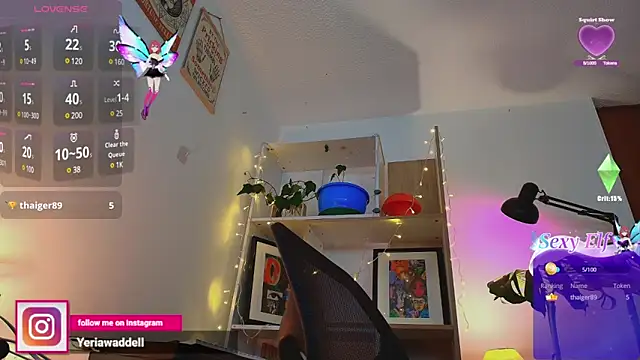 Snapshot of Yeriawaddell_ chatting on 02.01.25 Yeriawaddell online show from 02.01.25