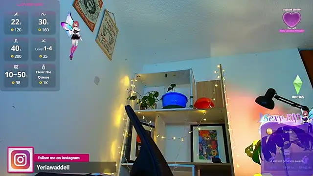 Snapshot of Yeriawaddell_ chatting on 02.11.25 Yeriawaddell online show from 02.11.25