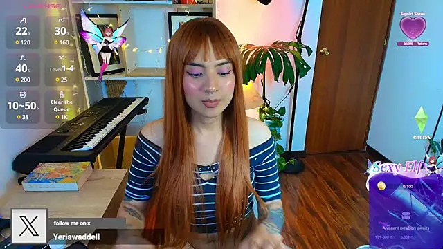 Snapshot of Yeriawaddell_ chatting on 02.13.25 Yeriawaddell online show from 02.13.25