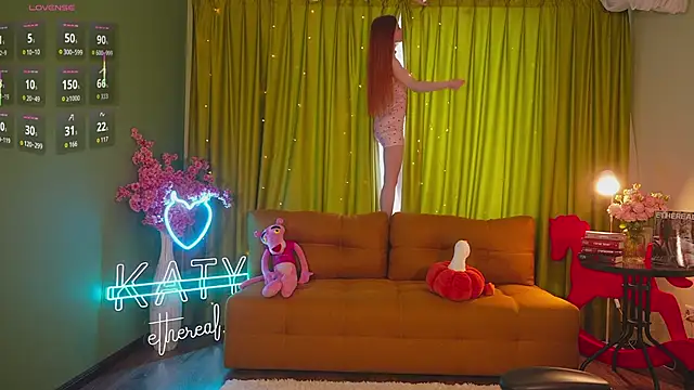 Katy  Ethereal online show from 04.22.26