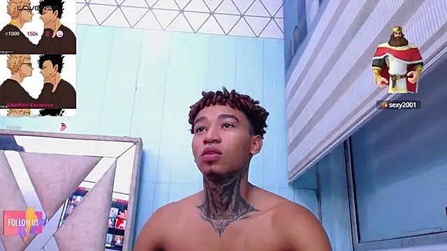 Snapshot of sexy_blacks_ chatting on 02.19.25 sexy blacks online show from 02.19.25