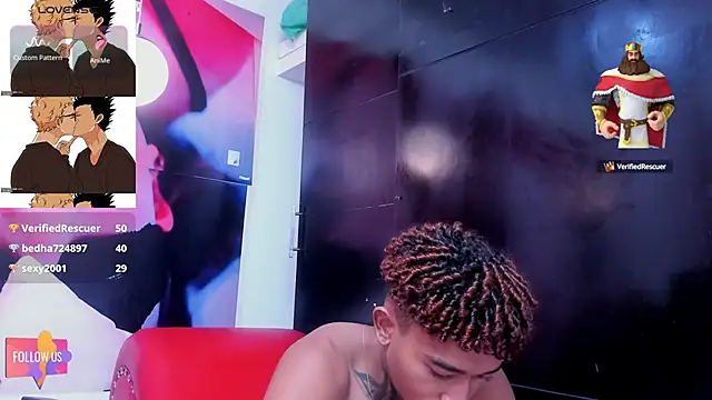 Snapshot of sexy_blacks_ chatting on 02.20.25 sexy blacks online show from 02.20.25