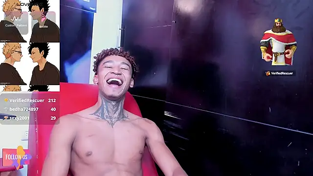 Snapshot of sexy_blacks_ chatting on 02.20.25 sexy blacks online show from 02.20.25