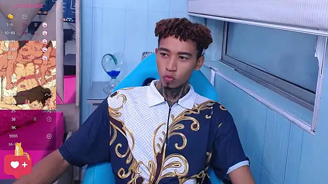 Snapshot of sexy_blacks_ chatting on 03.22.25 sexy blacks online show from 03.22.25