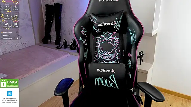 Snapshot of Latex_Kitty chatting on 01.20.25 Latex Kitty online show from 01.20.25