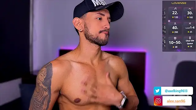 AxelKing1326 online show from 09.30.25