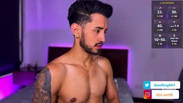 AxelKing1326 online show from 10.19.25