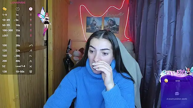 Snapshot of Fiery_Brunette_ chatting on 02.21.25 Fiery Brunette online show from 02.21.25