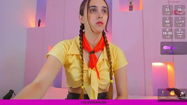 Snapshot of angelikarose1 chatting on 10.19.25 angelikarose1 online show from 10.19.25