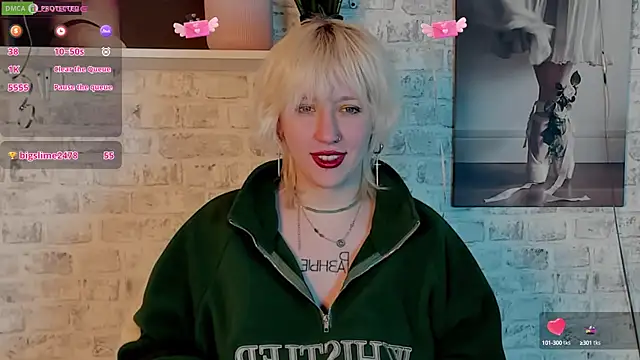 Snapshot of RachelCart chatting on 02.25.25 RachelCart online show from 02.25.25