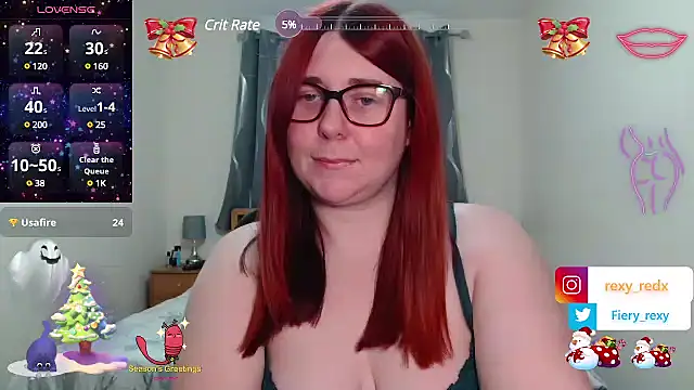 Fiery rexy online show from 12.11.24