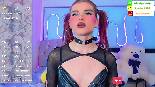 Snapshot of Jessica_smith_1 chatting on 09.19.25 Jessica smith 1 online show from 09.19.25