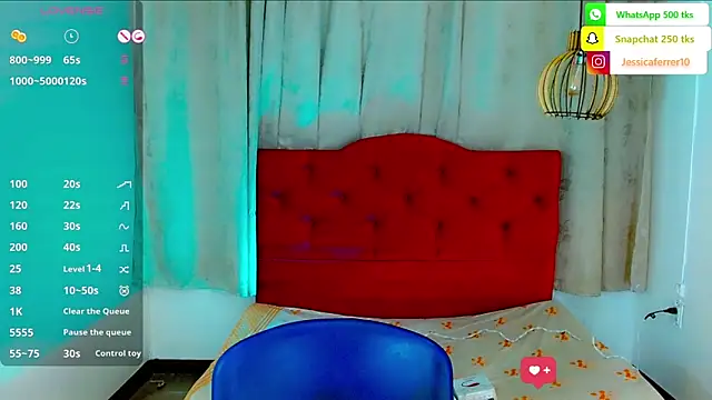 Snapshot of Jessica_smith_1 chatting on 10.24.25 Jessica smith 1 online show from 10.24.25