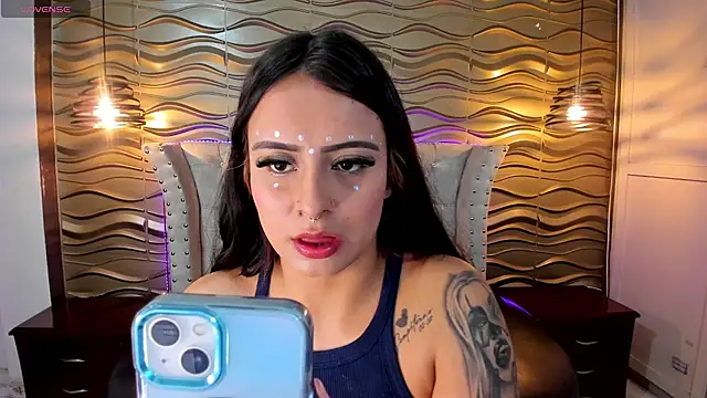 Snapshot of Andreita_Jones chatting on 10.10.25 Andreita Jones online show from 10.10.25