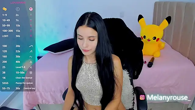 melanyrouse1 online show from 10.13.25