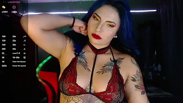 black wiidow online show from 01.27.25