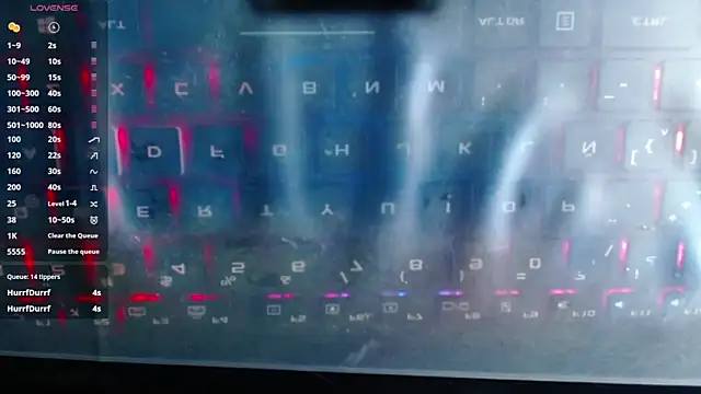 black wiidow online show from 01.28.25