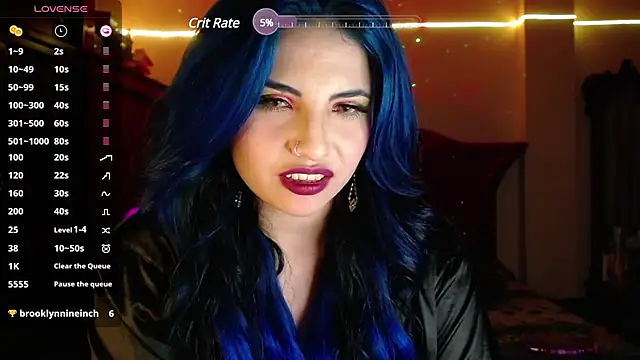 black wiidow online show from 02.25.25