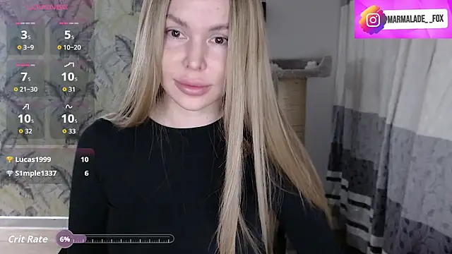 Marmalade Fox online show from 02.09.26