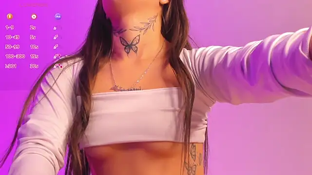 Snapshot of Andrea_flow chatting on 02.01.25 Andrea flow online show from 02.01.25