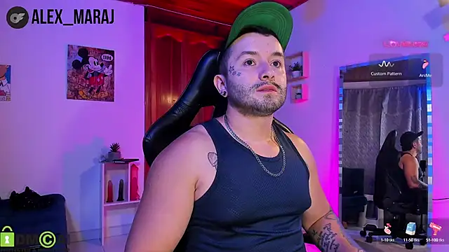 Snapshot of Alex_maraj chatting on 10.21.25 Alex maraj online show from 10.21.25