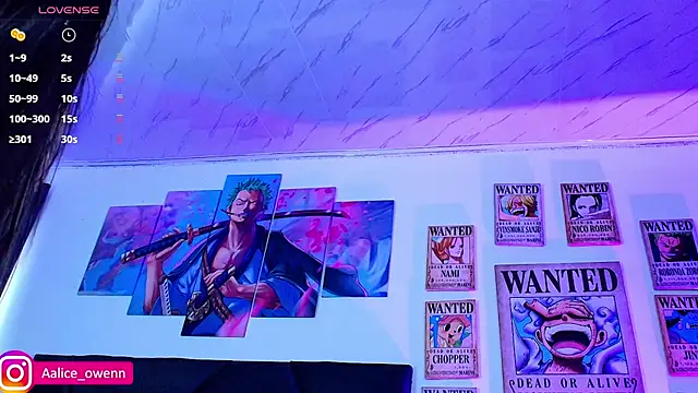 Aliceowenn online show from 11.29.25