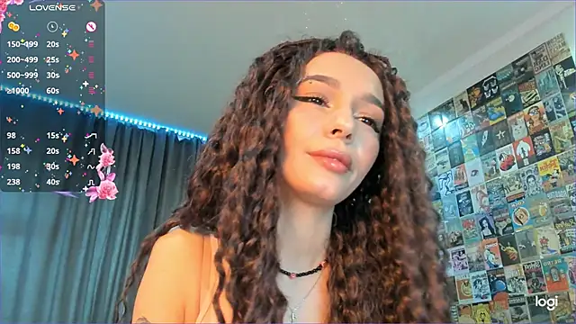 Snapshot of Lisolin chatting on 10.19.25 Lisolin online show from 10.19.25