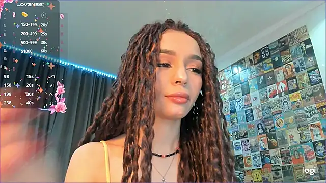 Snapshot of Lisolin chatting on 10.23.25 Lisolin online show from 10.23.25