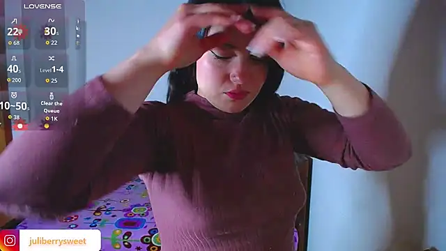 Snapshot of juli05star20 chatting on 10.03.25 juli05star20 online show from 10.03.25