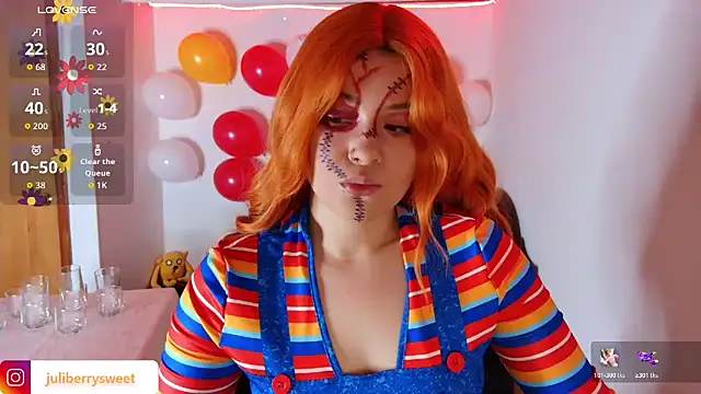 Snapshot of juli05star20 chatting on 10.30.25 juli05star20 online show from 10.30.25