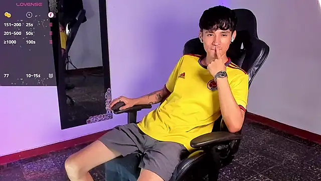 Snapshot of cute_diego_ chatting on 01.24.25 cute diego online show from 01.24.25