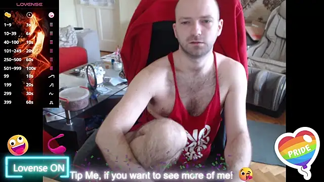 RealManHaveHairy online show from 02.20.25