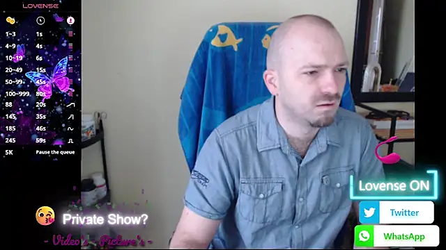 RealManHaveHairy online show from 04.09.26